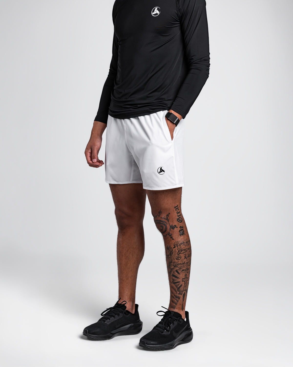 White Essential Shorts