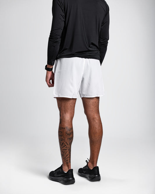 White Essential Shorts