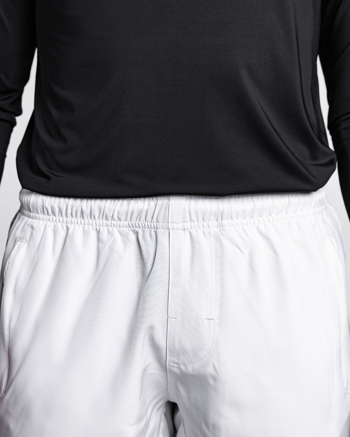 White Active Shorts