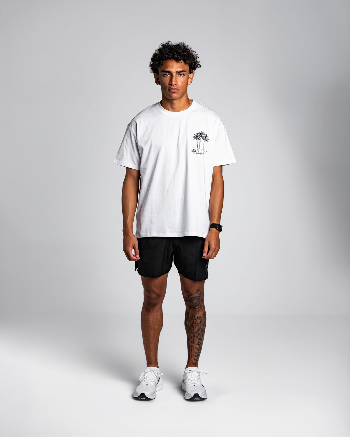 White Palm Trees Tee