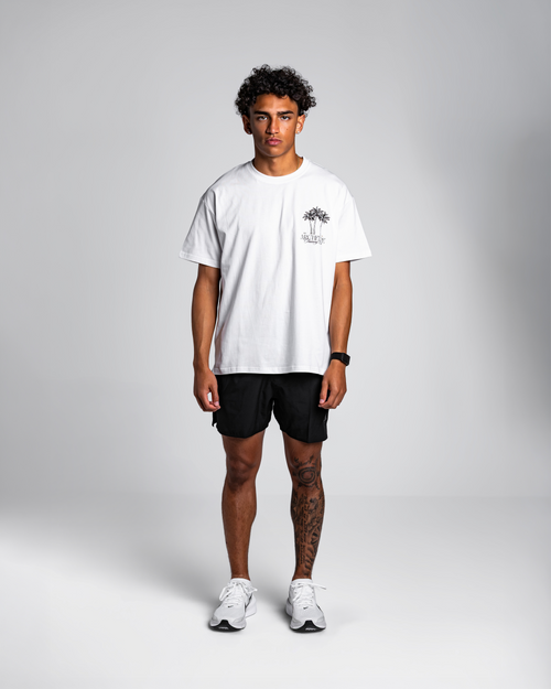 White Palm Trees Tee
