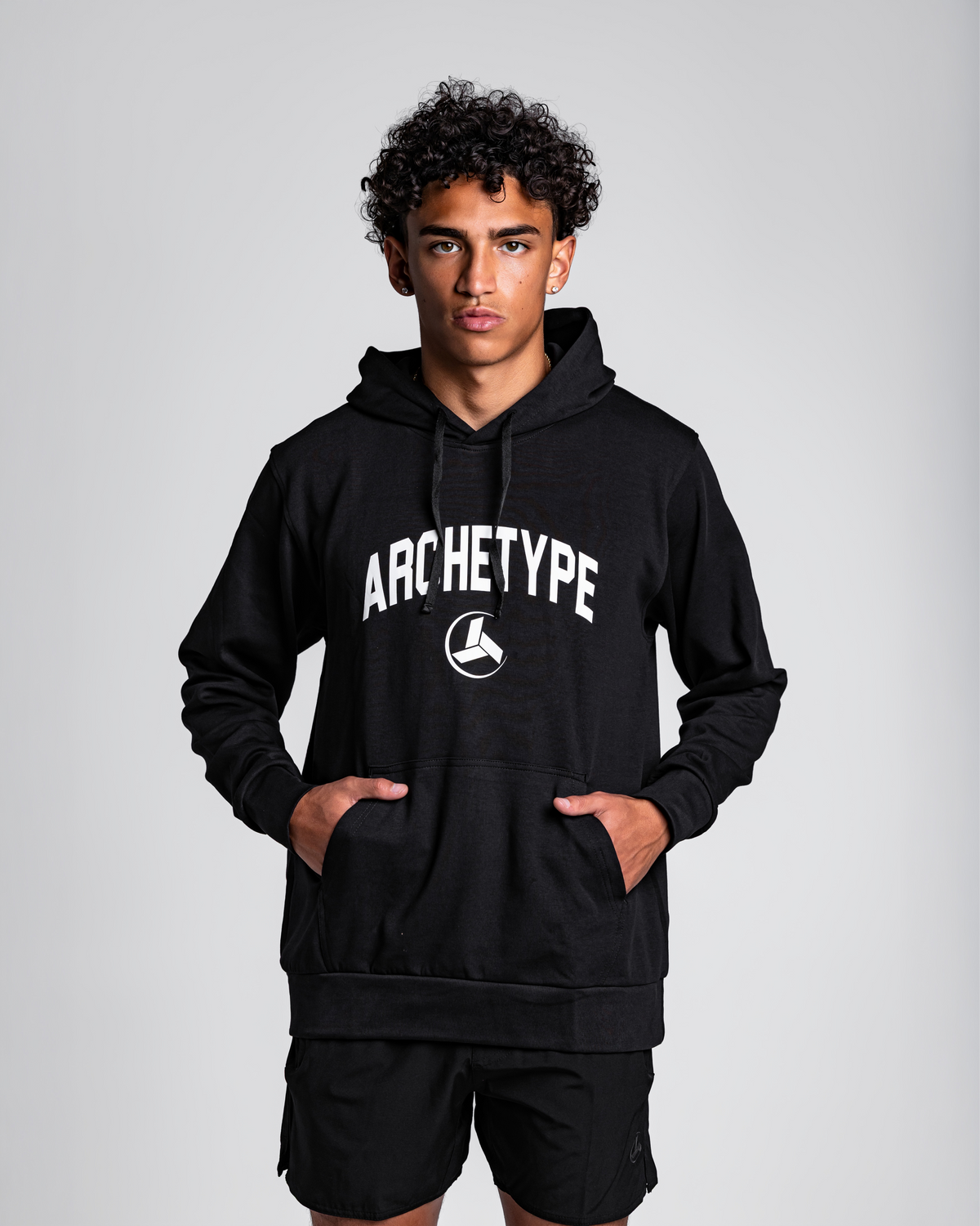Black Arc Training Hoodie