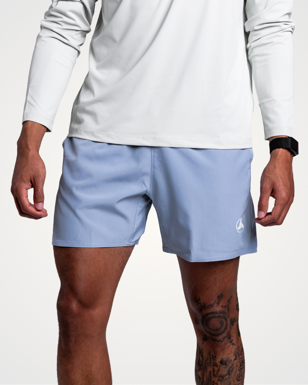 Sky Blue Essential Shorts