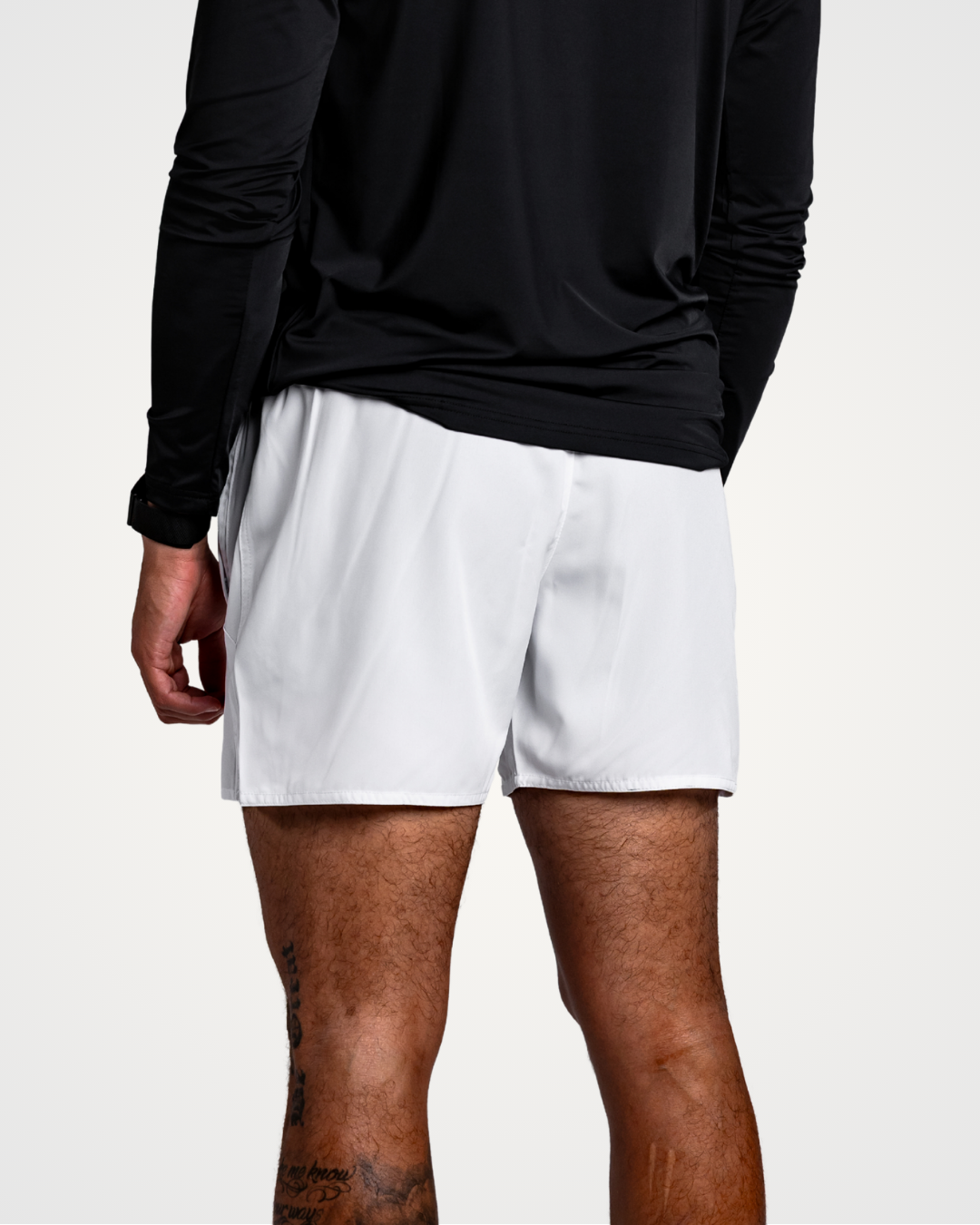 White Active Shorts