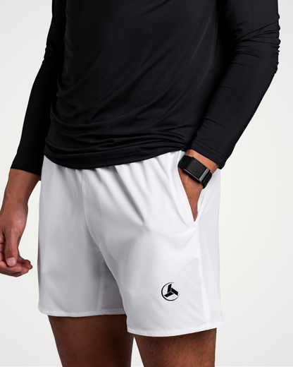White Essential Shorts